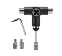 Skateboard Tool Roller Skate Scooter Adjusting T-Wrench Long Board Fish Board Repair Tools Spanner--Black