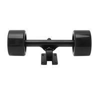 Skateboard Truck and Wheels 82A Hardness High Acuracy Stable Skateboard Accessories for Electric Skateboards (Black)