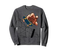 Skateboarding alambre de púas Skateboarder Fingerboarding Sudadera