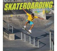 Skateboarding Calendar 2026: 12 Months of Urban Tricks, Street Style, and Skate Culture Energy
