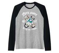 Skateboarding Graffiti tee Shirts, Skateboard Graphic Design Camiseta Manga Raglan
