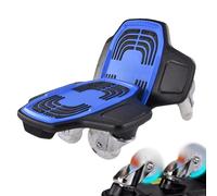 Skateboarding para principiantes | Combina con placas de patinaje de carretera, patines de alto rebote con ruedas de caca, patines divididos para adolescentes, adultos y niños para un paseo cómodo. La