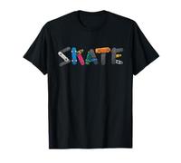 Skateboarding Skater Regalo Born To Skate Camiseta
