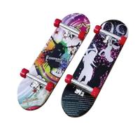 Skateboards con Dedos - Diapasón de Skateboards, monopatines de para Deportes de Dedo, fácil de Llevar, Juguete para Movimiento Creativo, Regalos de Fiesta