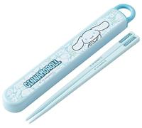 スケーター(Skater) 箸 箸箱セット シナモロール うしろうしろ 16.5cm 子供用 抗菌 日本製 ABS2AMAG-A