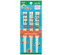 Skater ANT2T-A - Juego de 3 pares de palillos de bambú (16,5 cm)