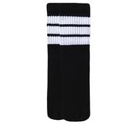 Skater calcetines 10 "Kids Tubo Calcetines - 10-011, Black /White stripes style 1