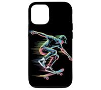 Skater Motion Blur Flash Skate Streetwear Carcasa para iPhone 12/12 Pro