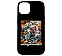 Skater Shredding The Competition! Divertido Dinosaurio T-Rex para niños Carcasa para iPhone 13