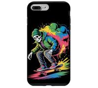 Skater Skater Rainbow Smoke Streetwear Skateboard Carcasa para iPhone 7 Plus/8 Plus