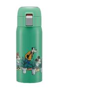 Skater STOT3ST-A - Botella isotérmica de acero inoxidable con paja, diseño de Disney Mickey Mouse Green World