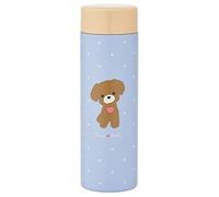 Skater STYL4-A Pompon's Dog Mug Botella de agua de acero inoxidable ultraligero 350 ml