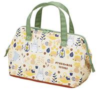 SKATERS (SKATER) Bolsa de almuerzo aislada tipo bolsa para Bento de 160 x 220 x 120 mm con forro térmico KGA1 de Japón, Studio Ghibli My Neighbor Totoro Beige