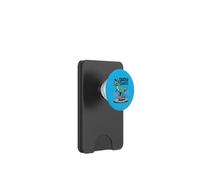 Skatersaurus - Divertido dinosaurio en monopatín gráfico PopSockets PopWallet para MagSafe