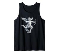 Skating Amore Angel para Amantes del Amor y Cupido Camiseta sin Mangas
