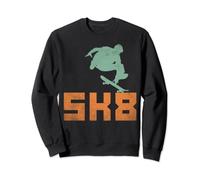 Skating Hobby Deportivo Sk8 Word Art Sudadera