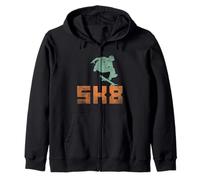 Skating Hobby Deportivo Sk8 Word Art Sudadera con Capucha