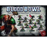 Games Workshop Blood Bowl: El Juego de los revólveres Skavenblight - Expansión de Blood Bowl - Kit de plástico push-fit de 12 modelos - 2 jugadores - Edad recomendada: 24 años en adelante