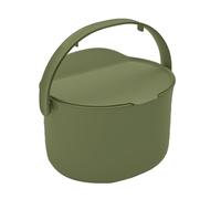 Skaza - Bandeja de composto Bokashi, Diaria, 3,3 l, Oliva