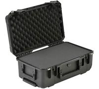SKB 3I-2011-8B-C - Estuche para equipo de DJ, 5,2 x 29,2 x 19 cm (con ruedas, resistente al agua)