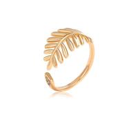 Skcess Anillo de boda de oro blanco de 9 K/14 K/18 K con moissanita, hoja abierta, Oro amarillo 585 de 14 quilates, Moissanita