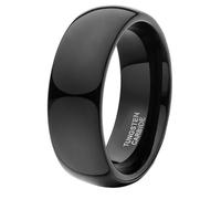 Skcess Anillos para hombre de acero de tungsteno, forma clásica, alianzas de boda, unisex, tallas 47-72