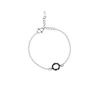 Skcess Tobillera para mujer, estilo bohemio, tobillera para mujer, cobre, círculo, pulseras de plata