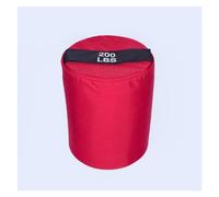 Skday Bolsas Arena Entrenamiento Resistentes Sacos de Arena cilíndricos for Entrenamiento Alta Resistencia, Gimnasio, Fitness, Levantamiento Pesas, Piedras Saco de Arena(200lbs Red)