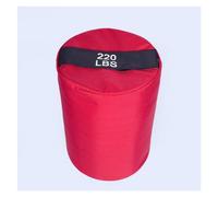 Skday Bolsas Arena Entrenamiento Resistentes Sacos de Arena cilíndricos for Entrenamiento Alta Resistencia, Gimnasio, Fitness, Levantamiento Pesas, Piedras Saco de Arena(220lbs Red)