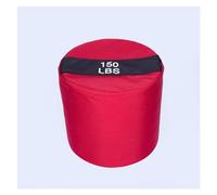Skday Bolsas Arena Entrenamiento Resistentes Sacos de Arena cilíndricos for Entrenamiento Alta Resistencia, Gimnasio, Fitness, Levantamiento Pesas, Piedras Saco de Arena(150lbs Red)