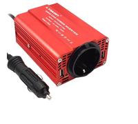 Skdvy Inversor de Corriente Coche, Inversor de Corriente for Coche 300 W, CC 12 V a CA 110 V/220, 50 Hz/60 Hz, convertidor Adaptador, inversor Onda sinusoidal modificada portátil(12V 50Hz)