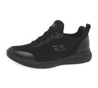 SKEAJ|#Skechers 77222EC , Black Flat Knit Black), 39.5 EU