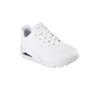 Skecher Street Uno -STAND ON AIR Zapatillas Para Mujer WIDE FIT 73690W Blancas