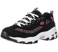Skechers 11422 BKW D'Lites Extreme - Zapatillas para mujer, color Negro, talla 42 EU
