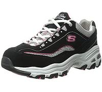 Skechers 11860EW, Zapatillas para Mujer, Negro (Bkwp), 40 EU XW
