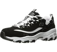 Skechers 11930EW, Zapatillas para Mujer, Negro (Black/White), 37 EU W