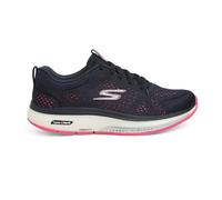 Skechers Go Walk Workout Walker Outpace, Zapatillas Mujer, Blue/Hot Pink, 37 EU