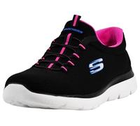 Skechers 12980-bkhp_37,5, Zapatillas Deportivas Mujer, Negro, 37.5 EU