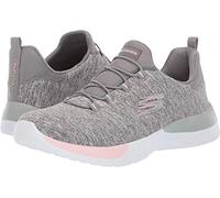 Skechers 12980 Zapatillas para mujer, negro, 34 EU, Gris y rosa claro., 39 EU
