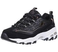 Skechers 13087-bkrg_36, Zapatillas Mujer, Black Rose Gold, EU