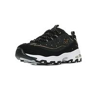 Skechers 13087-BKRG_38,5 Mujer Zapatillas, Negro, 38.5 EU