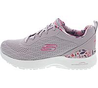 Skechers 149756 Lvmt, Zapatillas Mujer, Malla de Lavanda con múltiples Ribetes, 37.5 EU