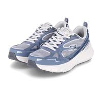 SKECHERS 150493 EDGERIDE slate azzurro scarpe donna sneakers lacci tessuto 39
