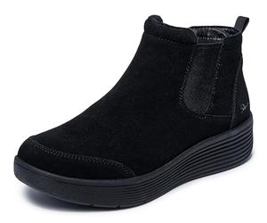 Skechers - 159095 Botín Chelsea de Mujer Arch Fit, Memory Foam Extraíble, Cuña 4 cm y Roomier Fit para: MUJER