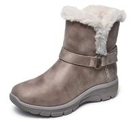 Skechers 168045 Bota Ribete Peludo y Pulsera decoración para: Mujer Color: Taupe Talla: 40
