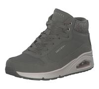 Skechers Botas de cordones para mujer 177181 OLV - Cuero y sintético, Verde 37 EU