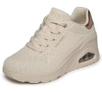 Skechers UNO Wedge Safari Daze - Tenis para Mujer, Color Blanco Roto, Talla 6