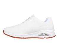 Skechers 200054EC Wht, Zapatillas Hombre, White Synthetic, 47.5 EU