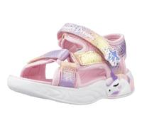 Skechers Girls, Zapatillas Niñas, Tela Rosa Claro Multi Trim, 37 EU