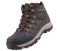 Skechers 204642 Char, Tenis para Hombre, Chocolate sintético, 45 EU
